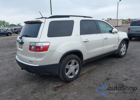 2008 GMC Acadia Slt-1 from USA, damaged, VIN 1GKEV23718J139981